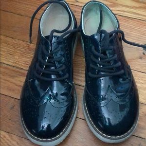 Zara girls blue shoe size 1